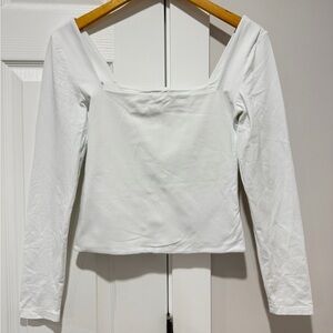 Aritzia contour square neck long sleeve